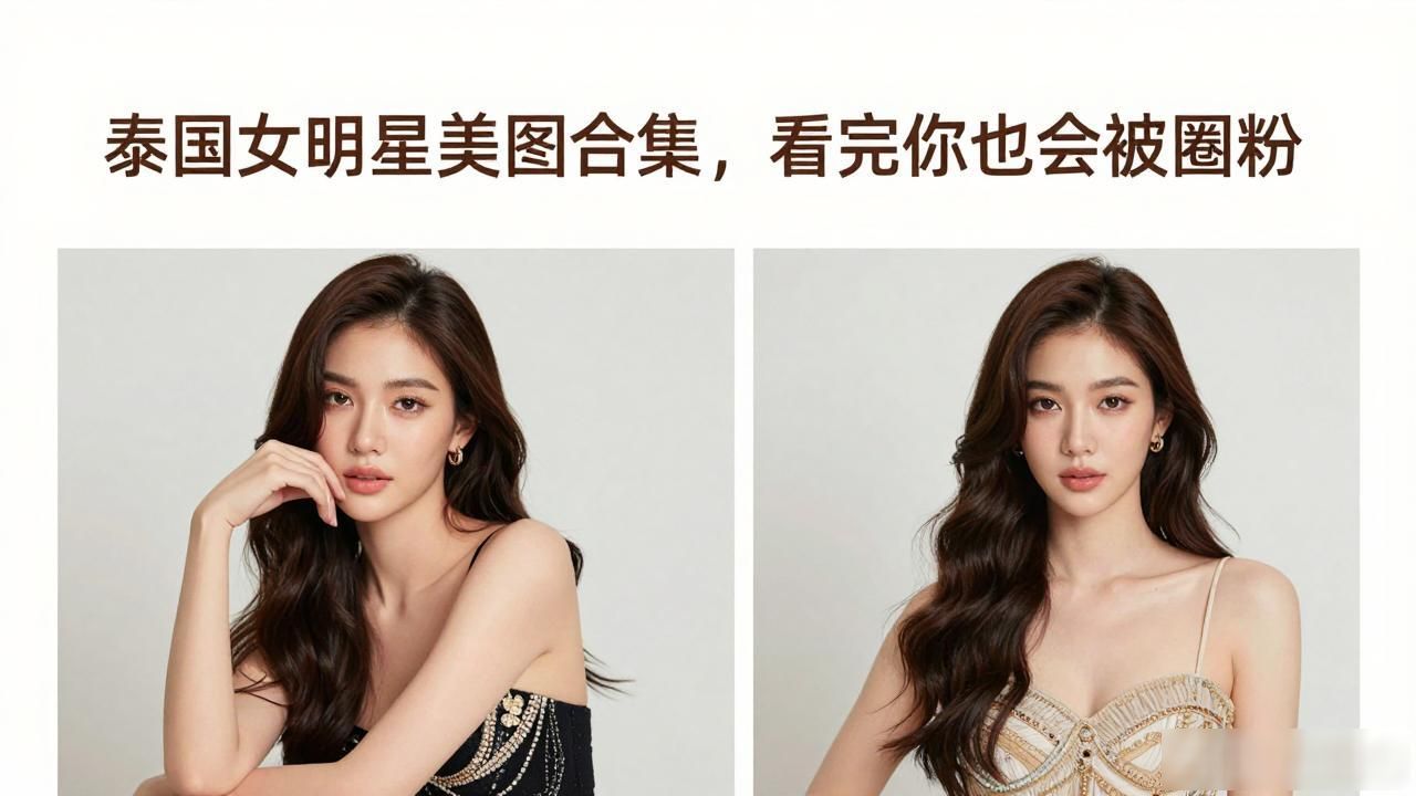 泰国女明星美图合集，看完你也会被圈粉
